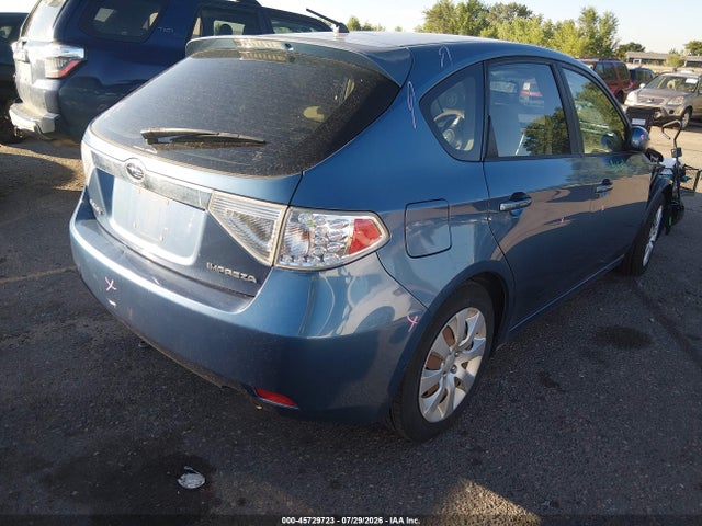 45729723 :رقم المزاد ، JF1GH61659H815831 vin ، 2009 Subaru Impreza 2.5i مزاد بيع