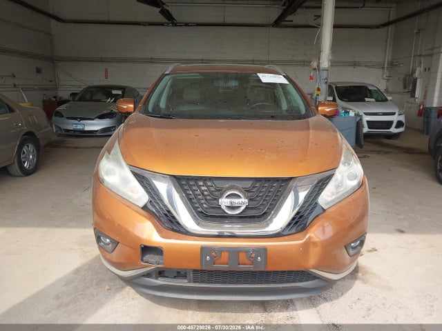 45729826 :رقم المزاد ، 5N1AZ2MG5FN277392 vin ، 2015 Nissan Murano Platinum مزاد بيع