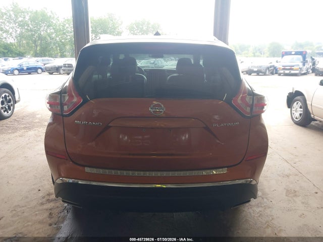 45729826 :رقم المزاد ، 5N1AZ2MG5FN277392 vin ، 2015 Nissan Murano Platinum مزاد بيع