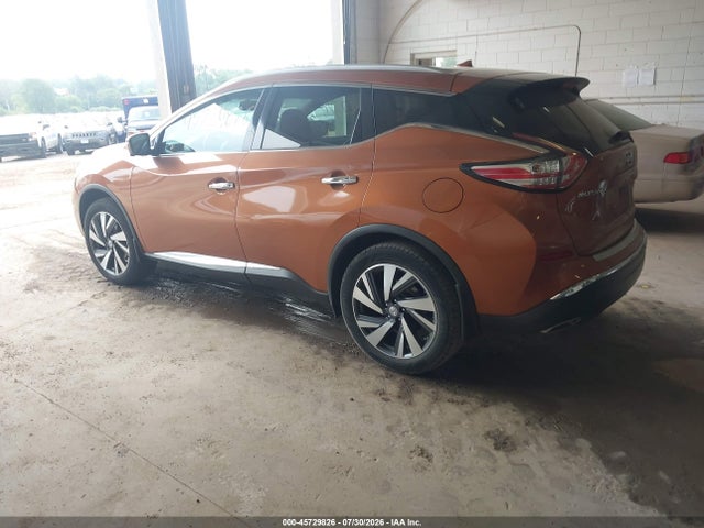 45729826 :رقم المزاد ، 5N1AZ2MG5FN277392 vin ، 2015 Nissan Murano Platinum مزاد بيع