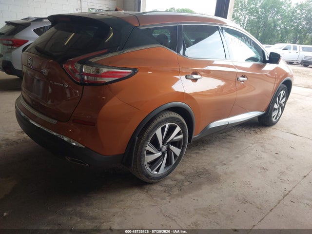 45729826 :رقم المزاد ، 5N1AZ2MG5FN277392 vin ، 2015 Nissan Murano Platinum مزاد بيع