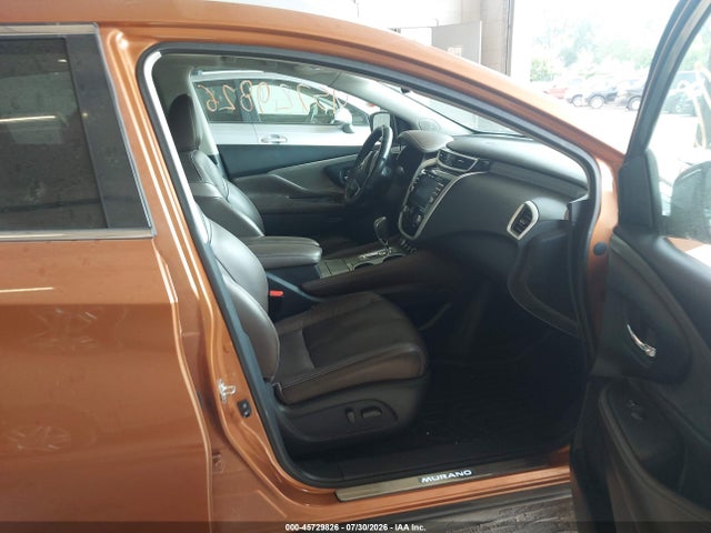 45729826 :رقم المزاد ، 5N1AZ2MG5FN277392 vin ، 2015 Nissan Murano Platinum مزاد بيع