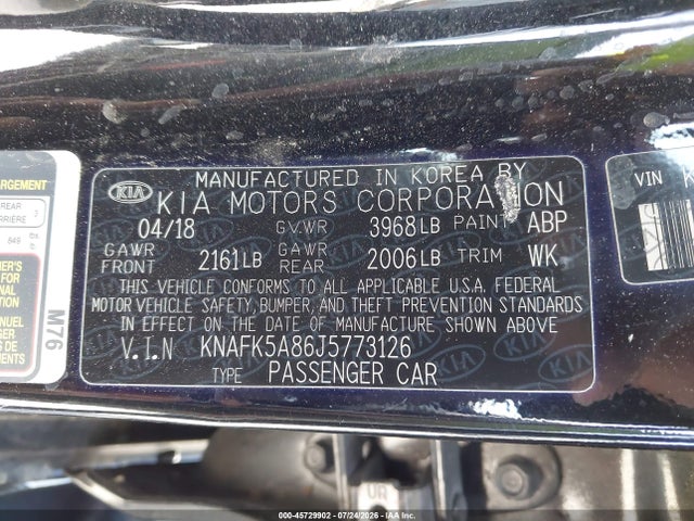 KIA FORTE LX 2018 KNAFK5A86J5773126 Image 9