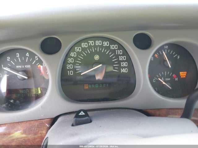 Продаж на аукціоні авто 2002 Buick Lesabre Limited, vin: 1G4HR54K82U150351, номер лоту: 45729934