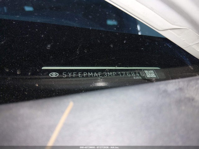 Toyota COROLLA LE 2021 5YFEPMAE3MP176846 Image 2