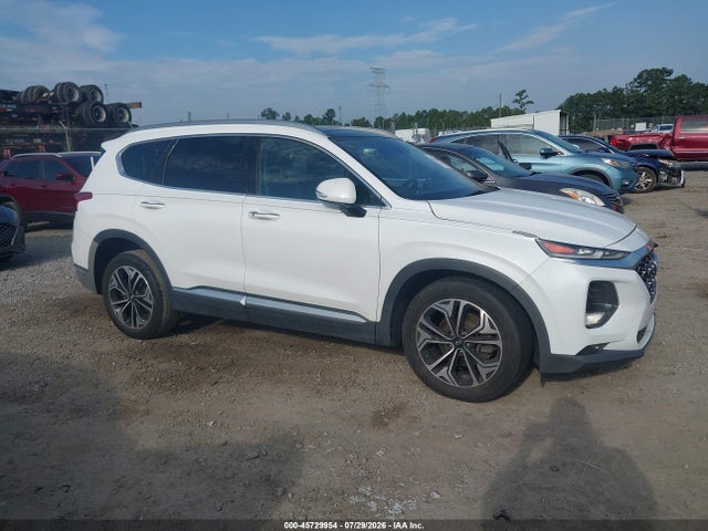 2019 Hyundai Santa Fe Limited 2.0t მანქანა იყიდება აუქციონზე, vin: 5NMS5CAA9KH127190, აუქციონის ნომერი: 45729954