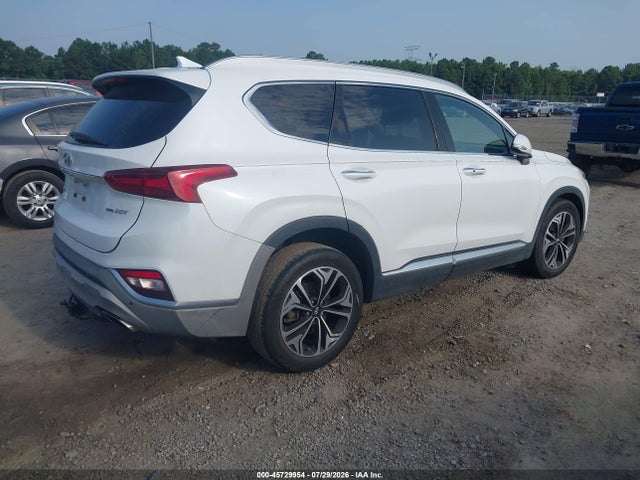 2019 Hyundai Santa Fe Limited 2.0t მანქანა იყიდება აუქციონზე, vin: 5NMS5CAA9KH127190, აუქციონის ნომერი: 45729954