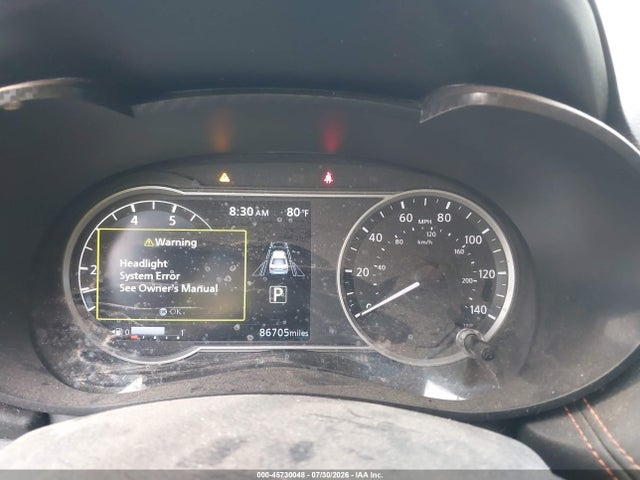2022 Nissan Versa 1.6 Sr Xtronic Cvt მანქანა იყიდება აუქციონზე, vin: 3N1CN8FV1NL828071, აუქციონის ნომერი: 45730048