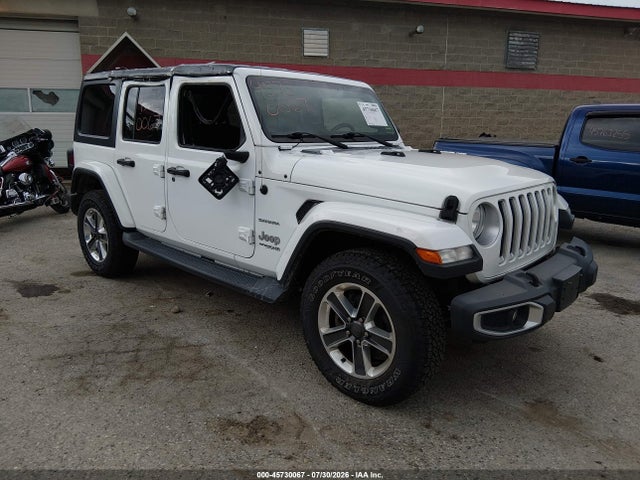 Продажа на аукционе авто 2018 Jeep Wrangler Unlimited Sahara 4x4, vin: 1C4HJXEG9JW249121, номер лота: 45730067
