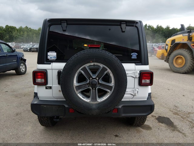 Продажа на аукционе авто 2018 Jeep Wrangler Unlimited Sahara 4x4, vin: 1C4HJXEG9JW249121, номер лота: 45730067