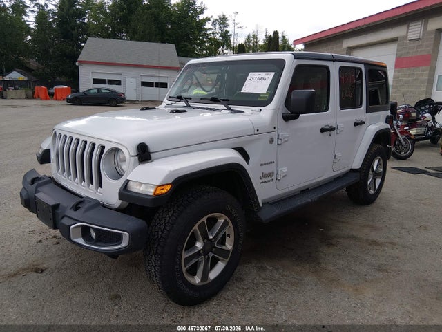 Продажа на аукционе авто 2018 Jeep Wrangler Unlimited Sahara 4x4, vin: 1C4HJXEG9JW249121, номер лота: 45730067