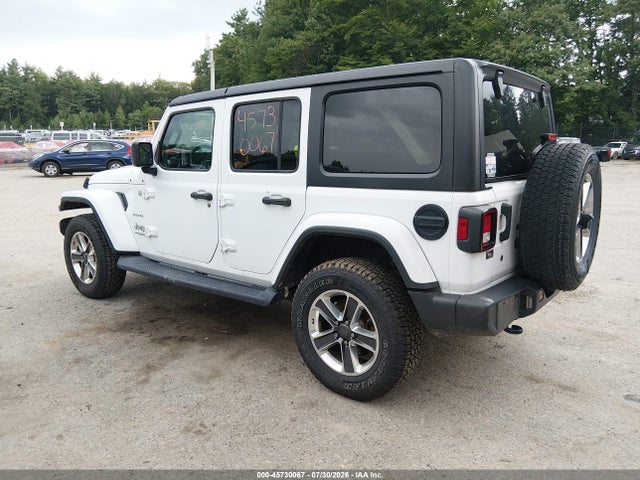 Продажа на аукционе авто 2018 Jeep Wrangler Unlimited Sahara 4x4, vin: 1C4HJXEG9JW249121, номер лота: 45730067