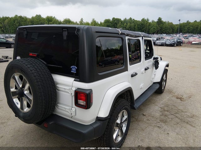 Продажа на аукционе авто 2018 Jeep Wrangler Unlimited Sahara 4x4, vin: 1C4HJXEG9JW249121, номер лота: 45730067