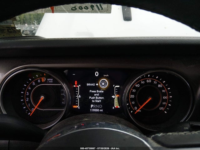 Продажа на аукционе авто 2018 Jeep Wrangler Unlimited Sahara 4x4, vin: 1C4HJXEG9JW249121, номер лота: 45730067