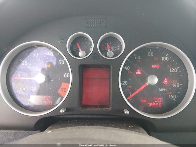 Продажа на аукционе авто 2005 Audi Tt 1.8l, vin: TRUTC28N551004049, номер лота: 45730083