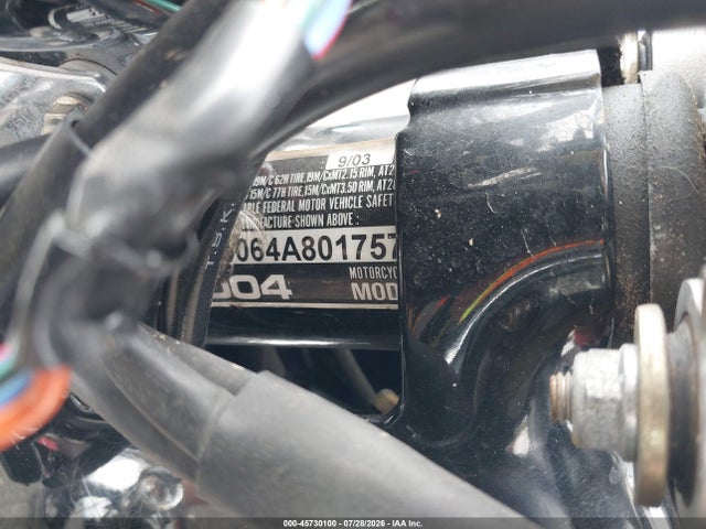 Aukcja sprzedaży 2004 Honda Vt1100 C, vin: 1HFSC18064A801757, numer aukcji: 45730100