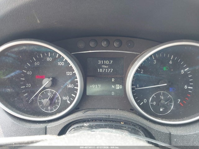 Aukcja sprzedaży 2010 Mercedes-benz Ml 350 4matic, vin: 4JGBB8GB2AA617108, numer aukcji: 45730111