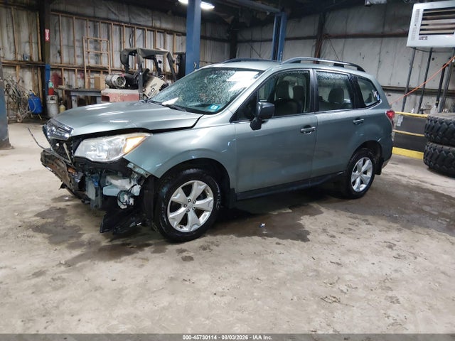 2016 Subaru Forester 2.5i მანქანა იყიდება აუქციონზე, vin: JF2SJABC6GH422581, აუქციონის ნომერი: 45730114