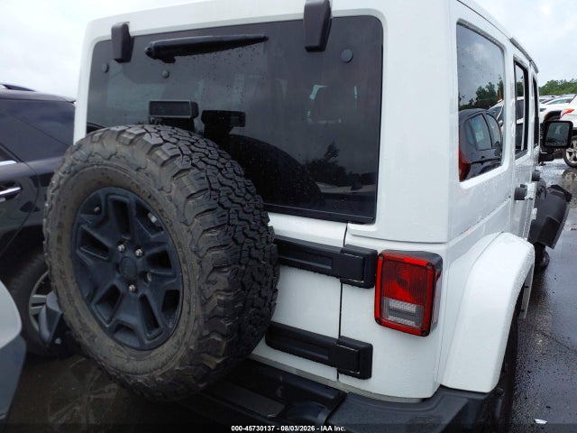 2016 Jeep Wrangler Unlimited Backcountry მანქანა იყიდება აუქციონზე, vin: 1C4HJWEG2GL251670, აუქციონის ნომერი: 45730137
