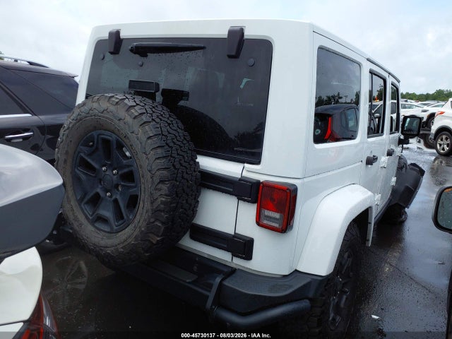 2016 Jeep Wrangler Unlimited Backcountry მანქანა იყიდება აუქციონზე, vin: 1C4HJWEG2GL251670, აუქციონის ნომერი: 45730137