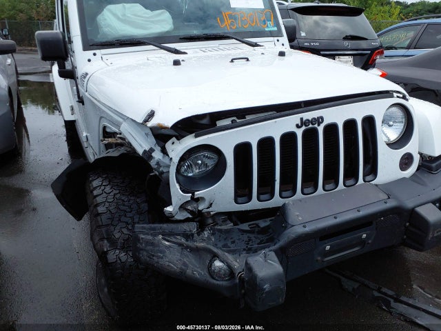 2016 Jeep Wrangler Unlimited Backcountry მანქანა იყიდება აუქციონზე, vin: 1C4HJWEG2GL251670, აუქციონის ნომერი: 45730137