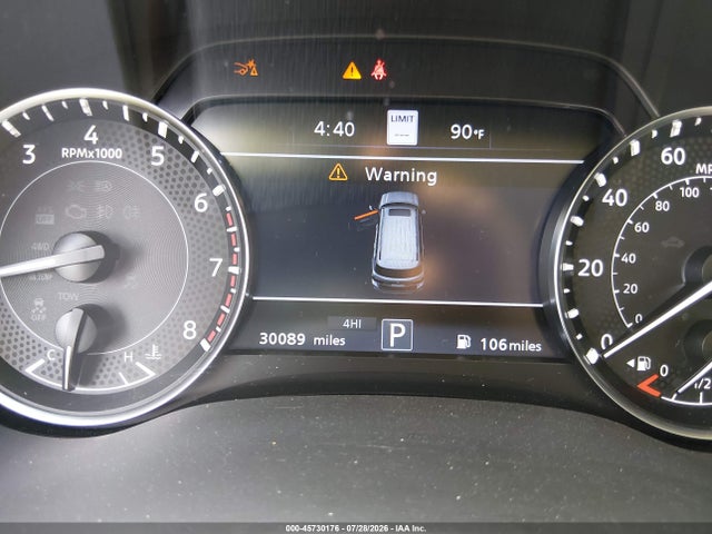 2024 Nissan Armada Platinum 4wd მანქანა იყიდება აუქციონზე, vin: JN8AY2DB9R9851330, აუქციონის ნომერი: 45730176