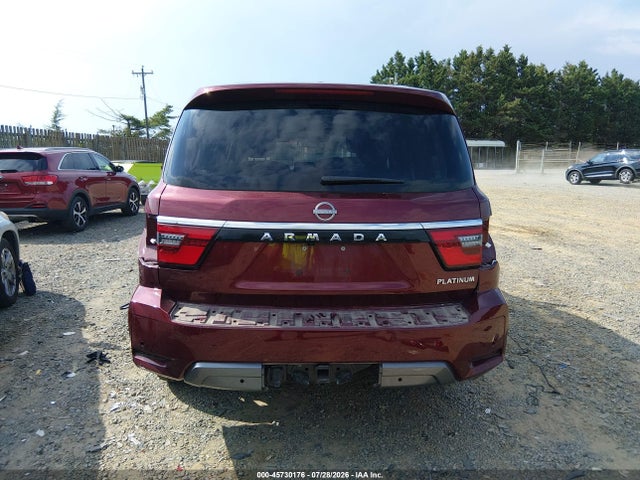 2024 Nissan Armada Platinum 4wd მანქანა იყიდება აუქციონზე, vin: JN8AY2DB9R9851330, აუქციონის ნომერი: 45730176