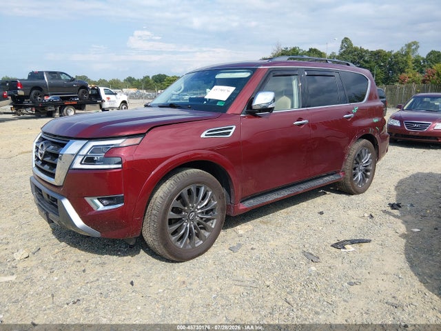 2024 Nissan Armada Platinum 4wd მანქანა იყიდება აუქციონზე, vin: JN8AY2DB9R9851330, აუქციონის ნომერი: 45730176
