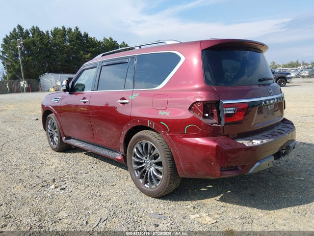 2024 Nissan Armada Platinum 4wd მანქანა იყიდება აუქციონზე, vin: JN8AY2DB9R9851330, აუქციონის ნომერი: 45730176