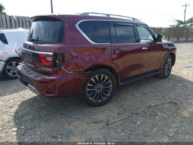 2024 Nissan Armada Platinum 4wd მანქანა იყიდება აუქციონზე, vin: JN8AY2DB9R9851330, აუქციონის ნომერი: 45730176