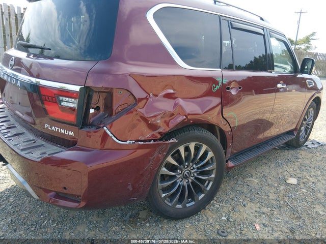 2024 Nissan Armada Platinum 4wd მანქანა იყიდება აუქციონზე, vin: JN8AY2DB9R9851330, აუქციონის ნომერი: 45730176