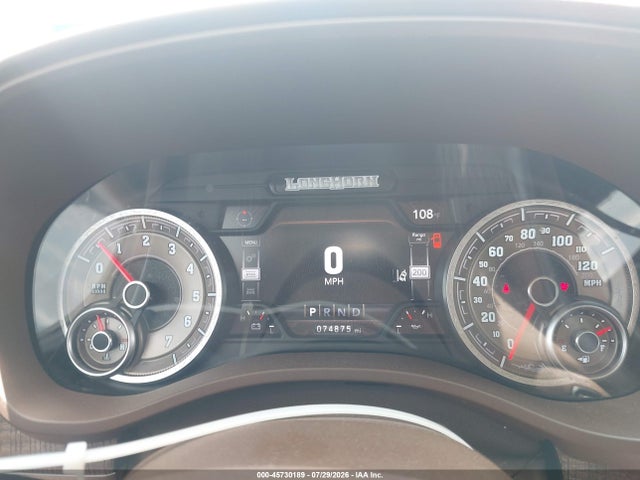 Продажа на аукционе авто 2022 Ram 1500 Limited Longhorn  4x4 5'7 Box, vin: 1C6SRFKT9NN175664, номер лота: 45730189