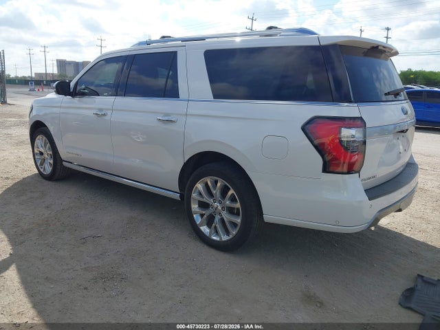 Aukcja sprzedaży 2019 Ford Expedition Max Platinum, vin: 1FMJK1LT3KEA12042, numer aukcji: 45730223