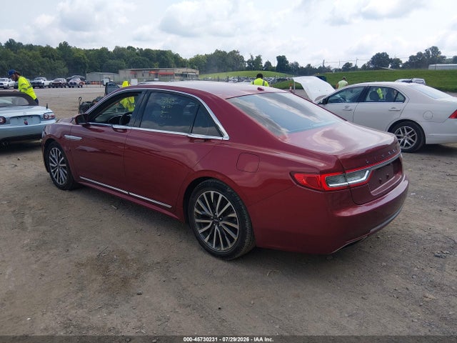 45730231 :رقم المزاد ، 1LN6L9SK8H5608377 vin ، 2017 Lincoln Continental Select مزاد بيع