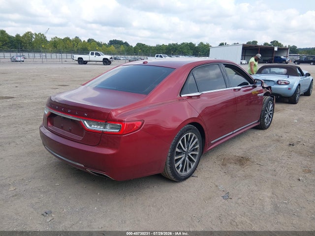 45730231 :رقم المزاد ، 1LN6L9SK8H5608377 vin ، 2017 Lincoln Continental Select مزاد بيع