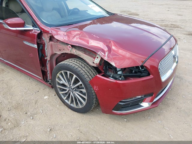 45730231 :رقم المزاد ، 1LN6L9SK8H5608377 vin ، 2017 Lincoln Continental Select مزاد بيع