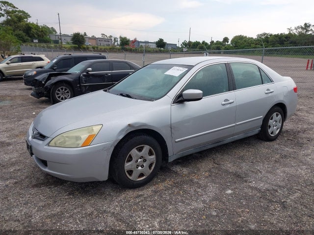 2005 Honda Accord 2.4 Lx მანქანა იყიდება აუქციონზე, vin: 1HGCM564X5A039481, აუქციონის ნომერი: 45730243