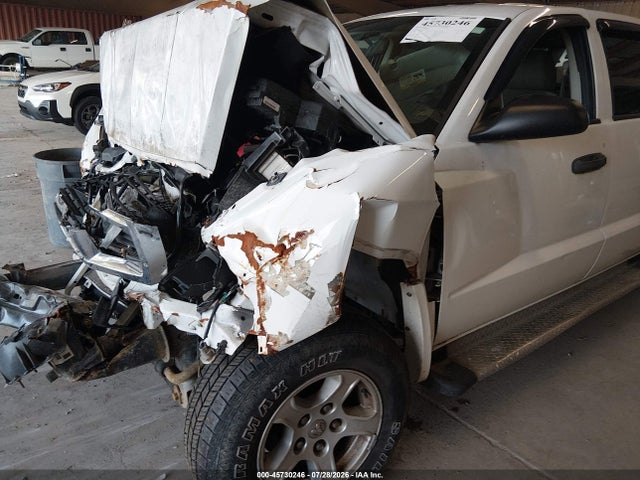 2006 Dodge Dakota Slt მანქანა იყიდება აუქციონზე, vin: 1D7HE48K46S566280, აუქციონის ნომერი: 45730246