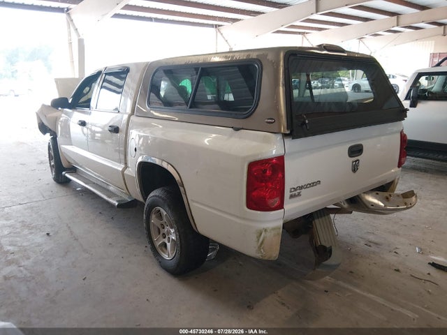 2006 Dodge Dakota Slt მანქანა იყიდება აუქციონზე, vin: 1D7HE48K46S566280, აუქციონის ნომერი: 45730246