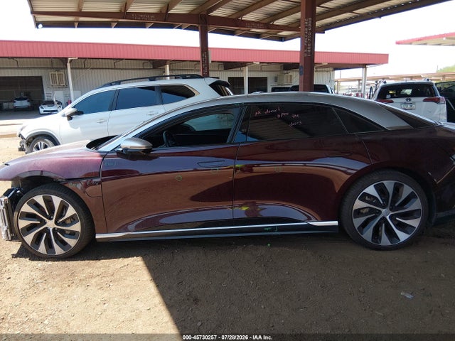 Продажа на аукционе авто 2022 Lucid Air Grand Touring, vin: 50EA1GBA8NA001507, номер лота: 45730257