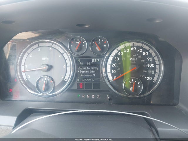 Продаж на аукціоні авто 2009 Dodge Ram 1500 Laramie, vin: 1D3HV13TX9J515554, номер лоту: 45730286