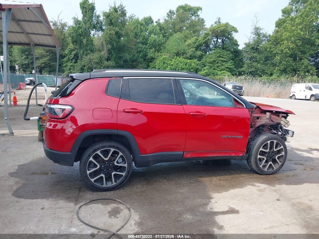 Продажа на аукционе авто 2018 Jeep Compass Limited 4x4, vin: 3C4NJDCB0JT101597, номер лота: 45730322