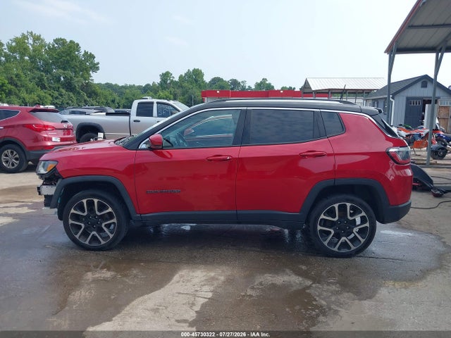 Продажа на аукционе авто 2018 Jeep Compass Limited 4x4, vin: 3C4NJDCB0JT101597, номер лота: 45730322