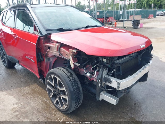 Продажа на аукционе авто 2018 Jeep Compass Limited 4x4, vin: 3C4NJDCB0JT101597, номер лота: 45730322
