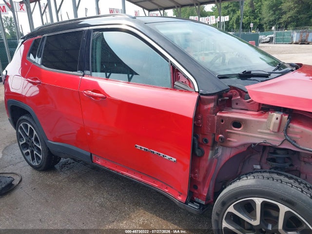 Продажа на аукционе авто 2018 Jeep Compass Limited 4x4, vin: 3C4NJDCB0JT101597, номер лота: 45730322