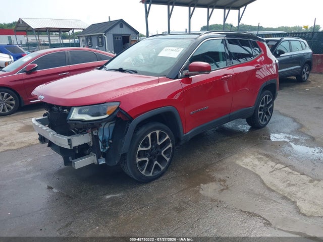 Продажа на аукционе авто 2018 Jeep Compass Limited 4x4, vin: 3C4NJDCB0JT101597, номер лота: 45730322