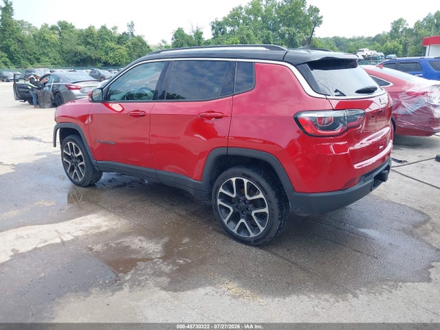 Продажа на аукционе авто 2018 Jeep Compass Limited 4x4, vin: 3C4NJDCB0JT101597, номер лота: 45730322