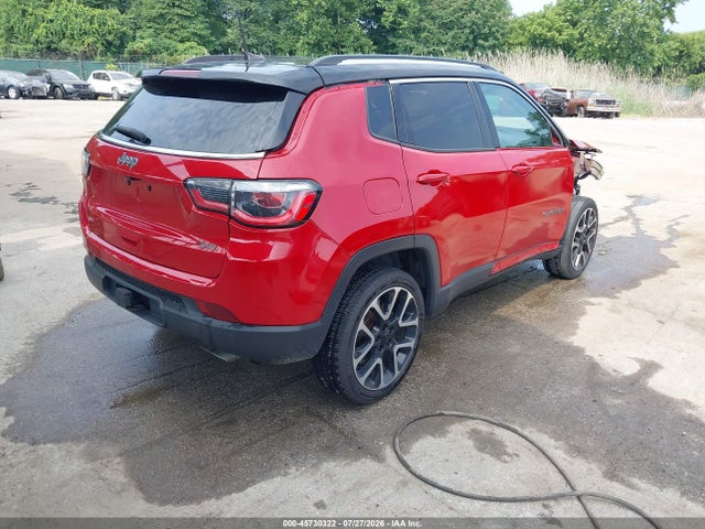 Продажа на аукционе авто 2018 Jeep Compass Limited 4x4, vin: 3C4NJDCB0JT101597, номер лота: 45730322