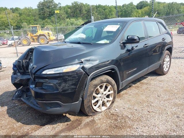 2014 Jeep Cherokee Sport მანქანა იყიდება აუქციონზე, vin: 1C4PJMABXEW166758, აუქციონის ნომერი: 45730324