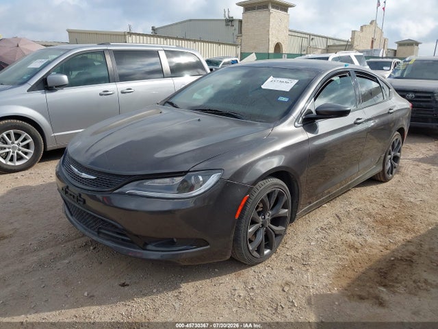 2016 Chrysler 200 S მანქანა იყიდება აუქციონზე, vin: 1C3CCCBB5GN121483, აუქციონის ნომერი: 45730367